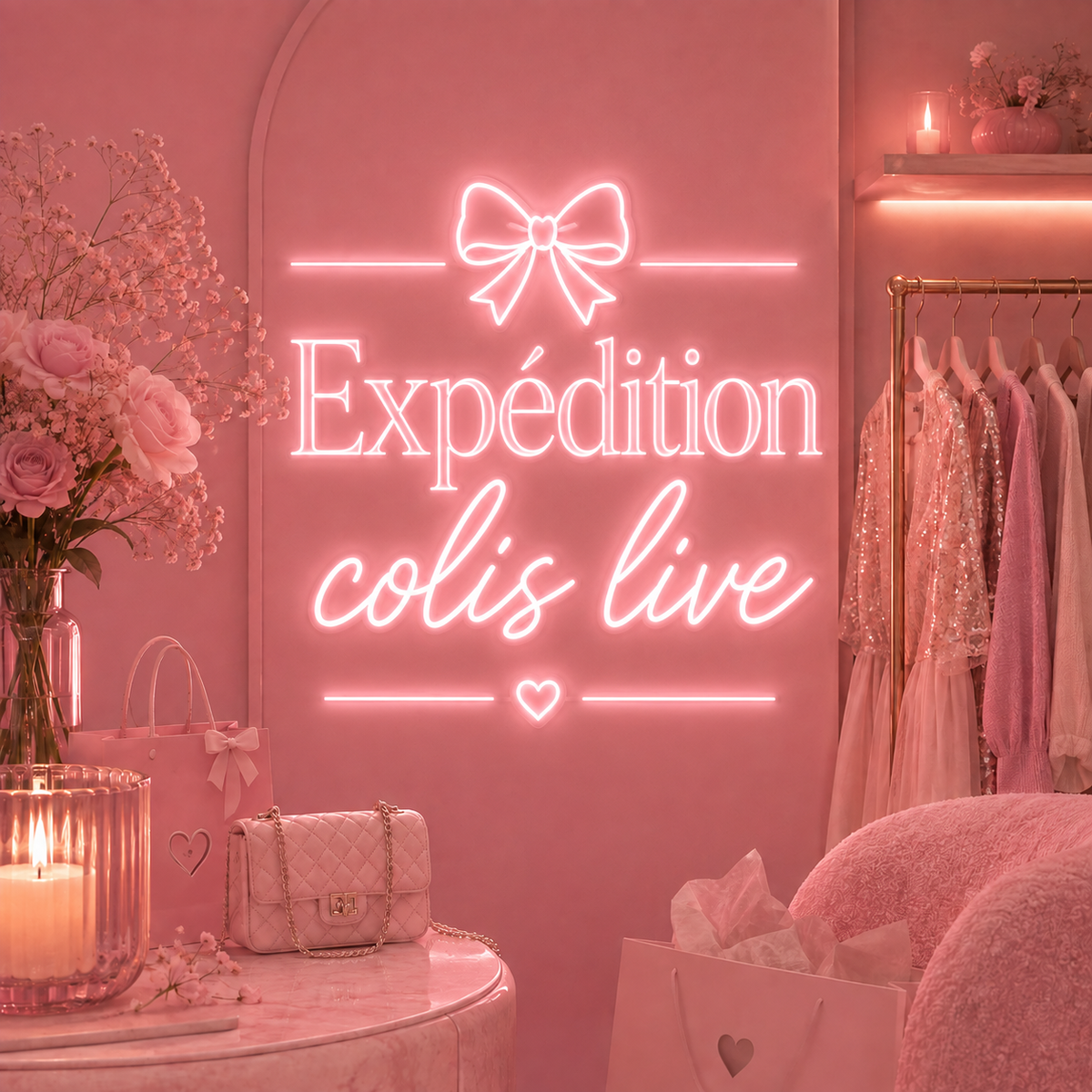 Expédition colis live