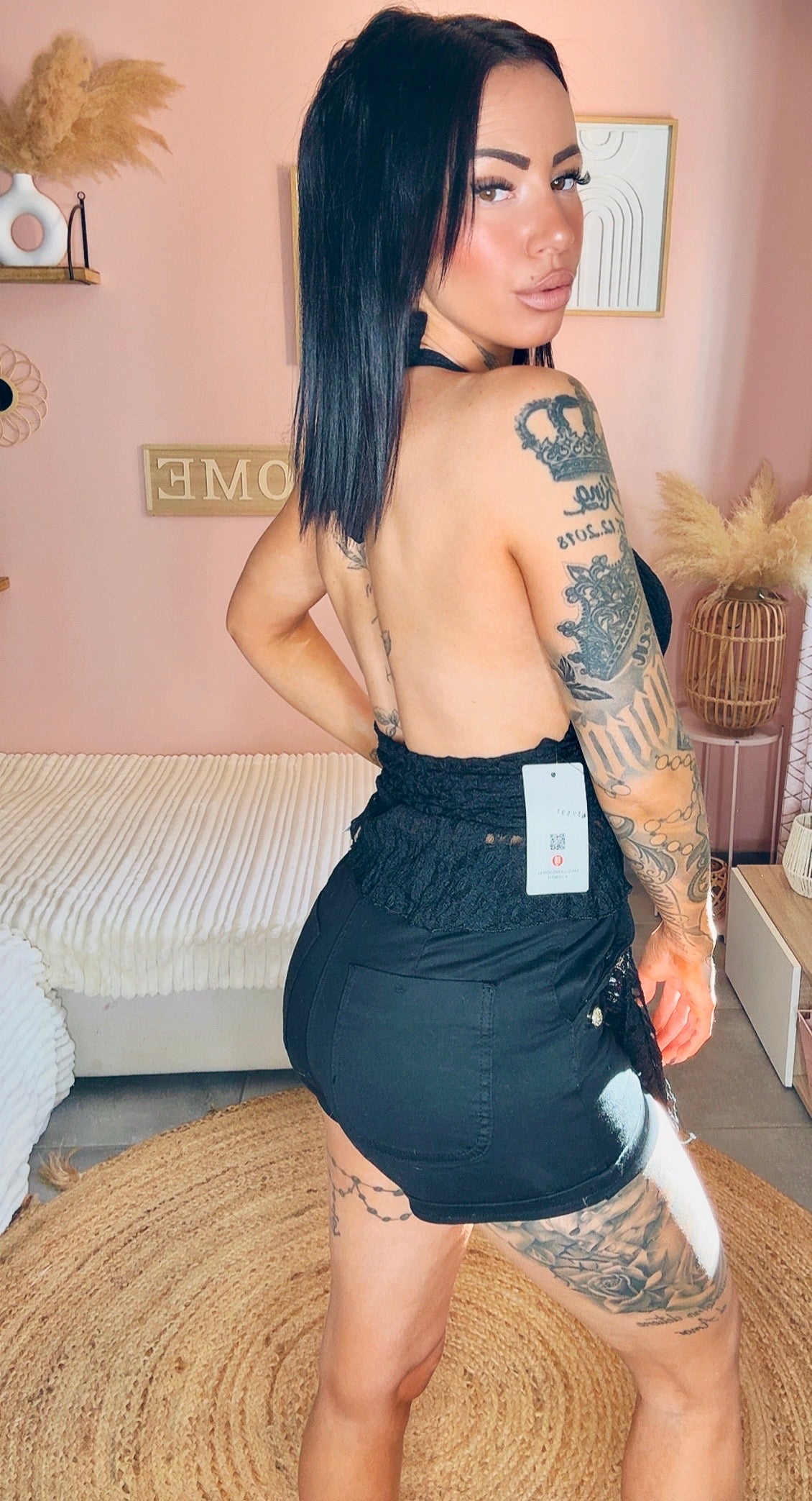 Top dentelle
