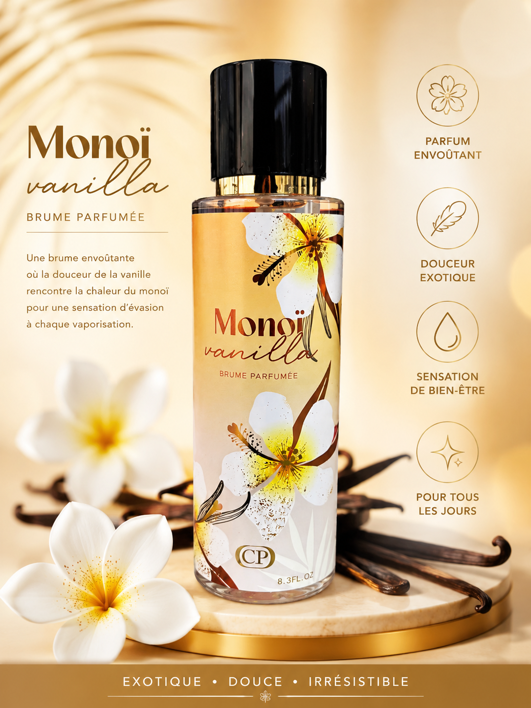Brume Monoï Vanille