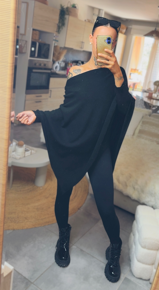 Pull cape cachemire